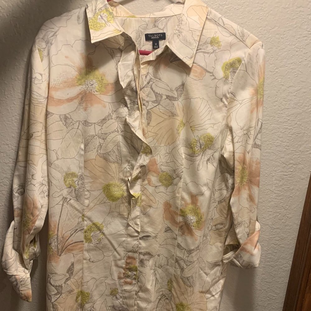 Talbots Button Up - image 1